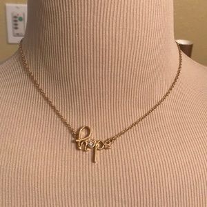 Premier designs “hope” necklace